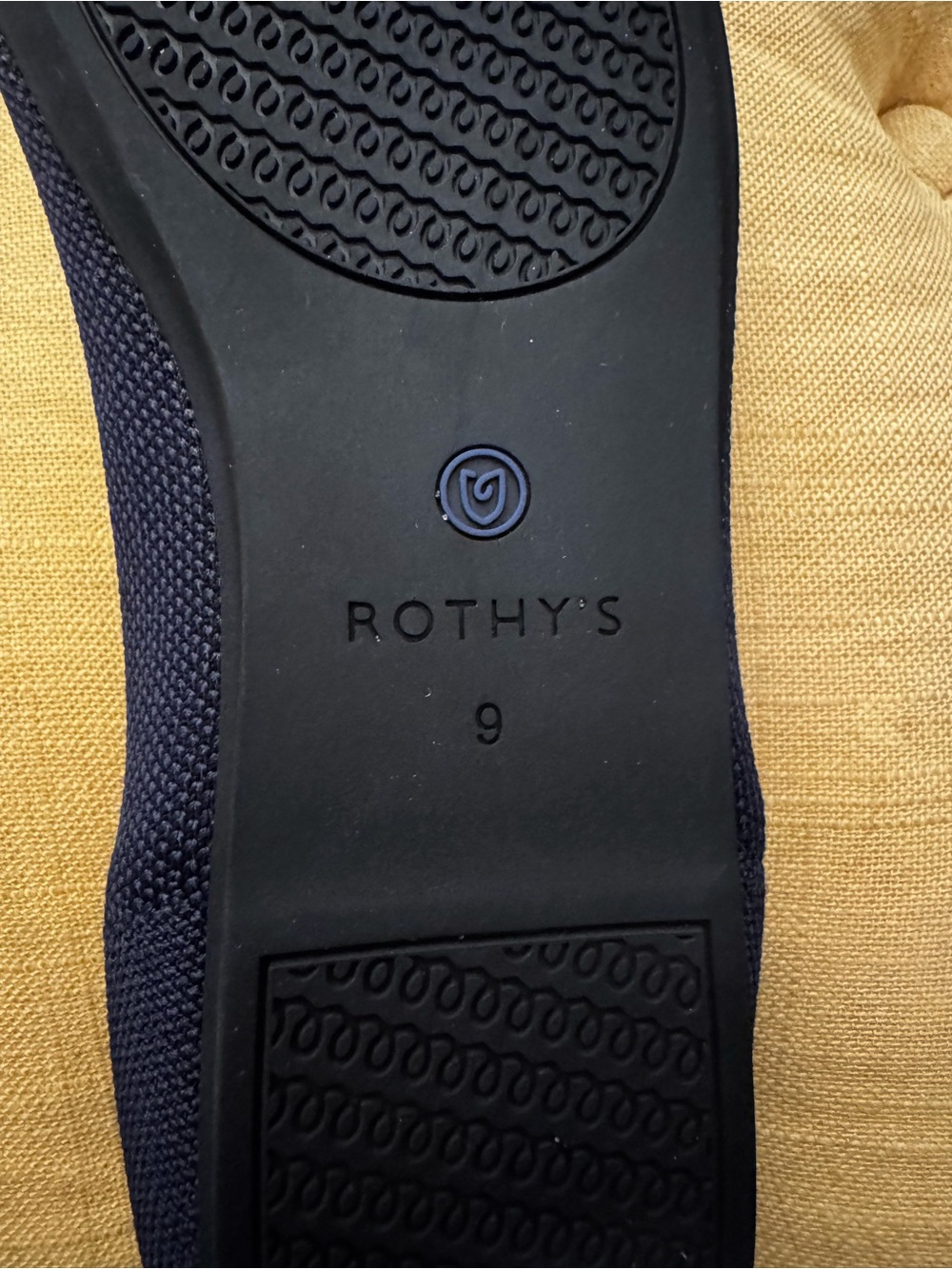 Rothy's Navy Knit Slip-On Flats - Picture 6 of 6